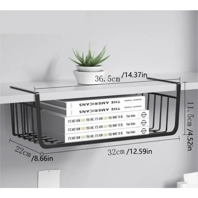 Kitchen Gadgets Storage Ideas - 1Pc Tiered Hanging Storage Basket Kitchen