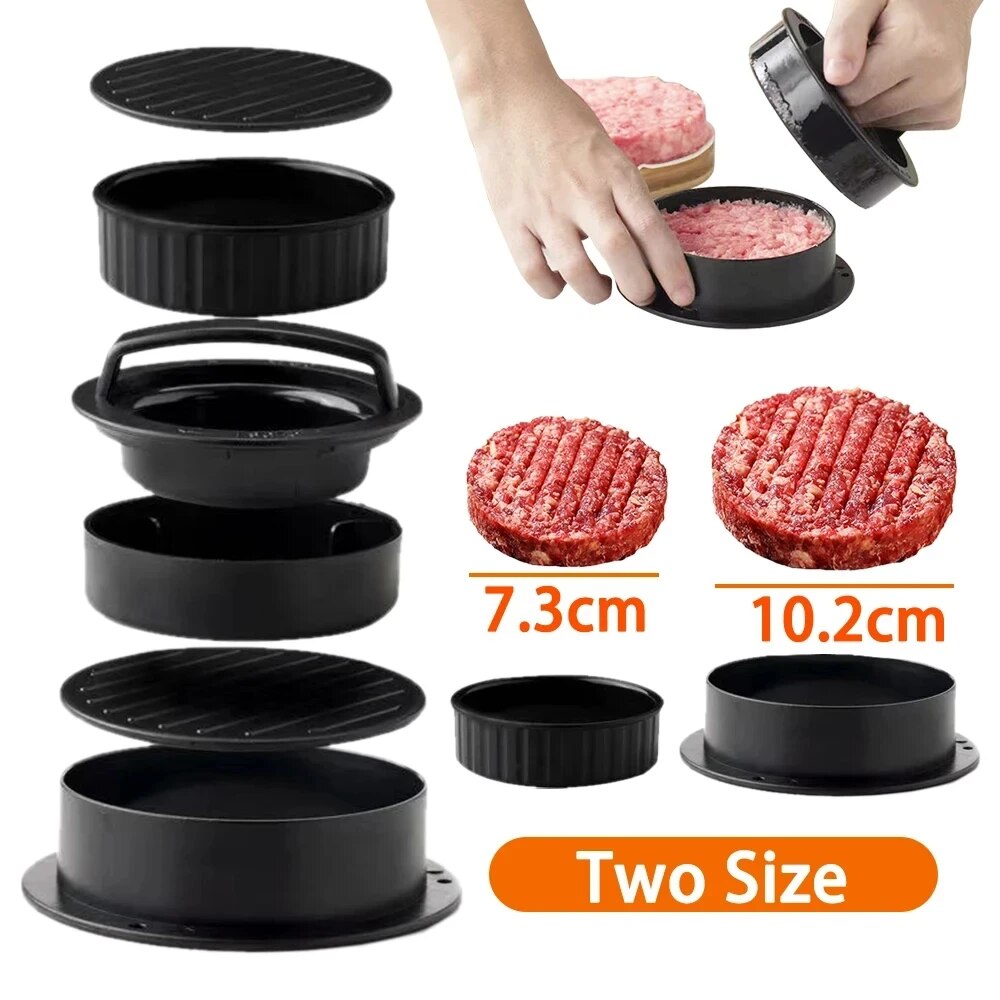 Round Hamburger Burger Press B - đánh giá và giá Kitchen Helper Gadgets