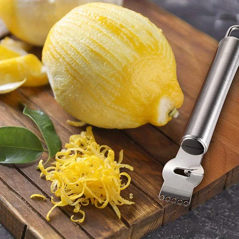 1pc Lemon Zester Grater Stainl - đánh giá và giá Household Kitchen Gadgets Vegetable Cutter Silk Cutter