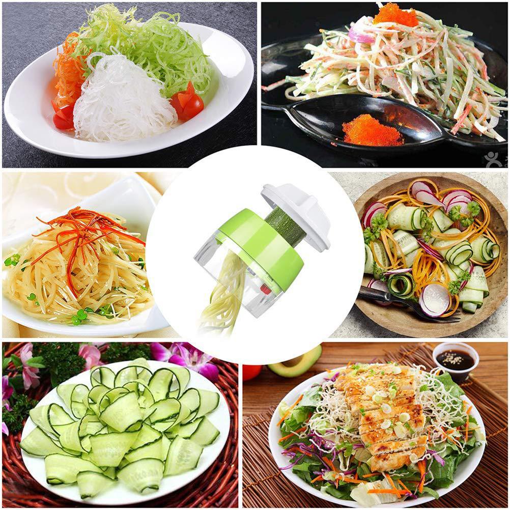 Vegetable Cutter Manual Spiral - đánh giá và giá Kitchen Gadgets Vegetable Cutter