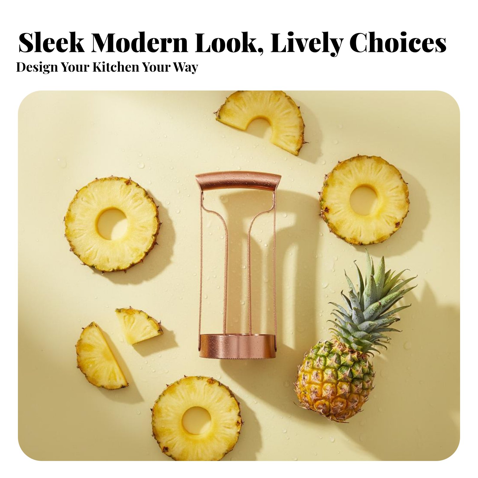 Stainless Steel Pineapple Cutt - đánh giá và giá Kitchen Gadgets Vegetable Cutter
