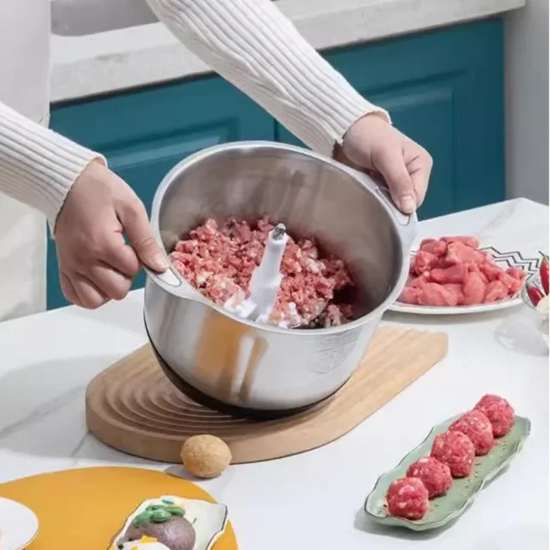 Hot Sale 5L Stainless Steel El - đánh giá và giá Kitchen Gadgets Vegetable Chopper