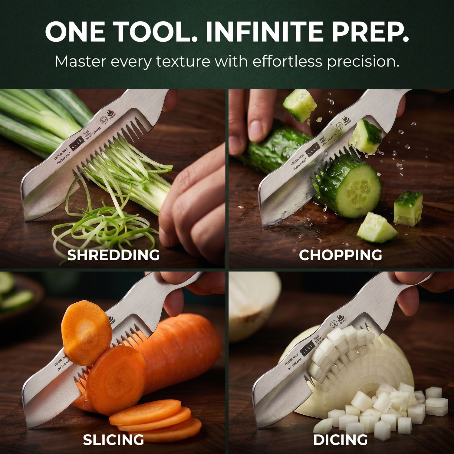 New Multifunctional Scallion C - đánh giá và giá Kitchen Gadgets Vegetable Cutter