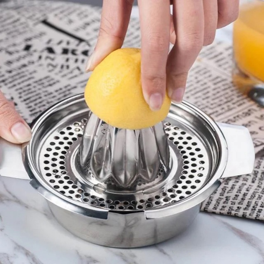 Manual Stainless Steel Lemon O - đánh giá và giá Citrus Lemon Squeezer