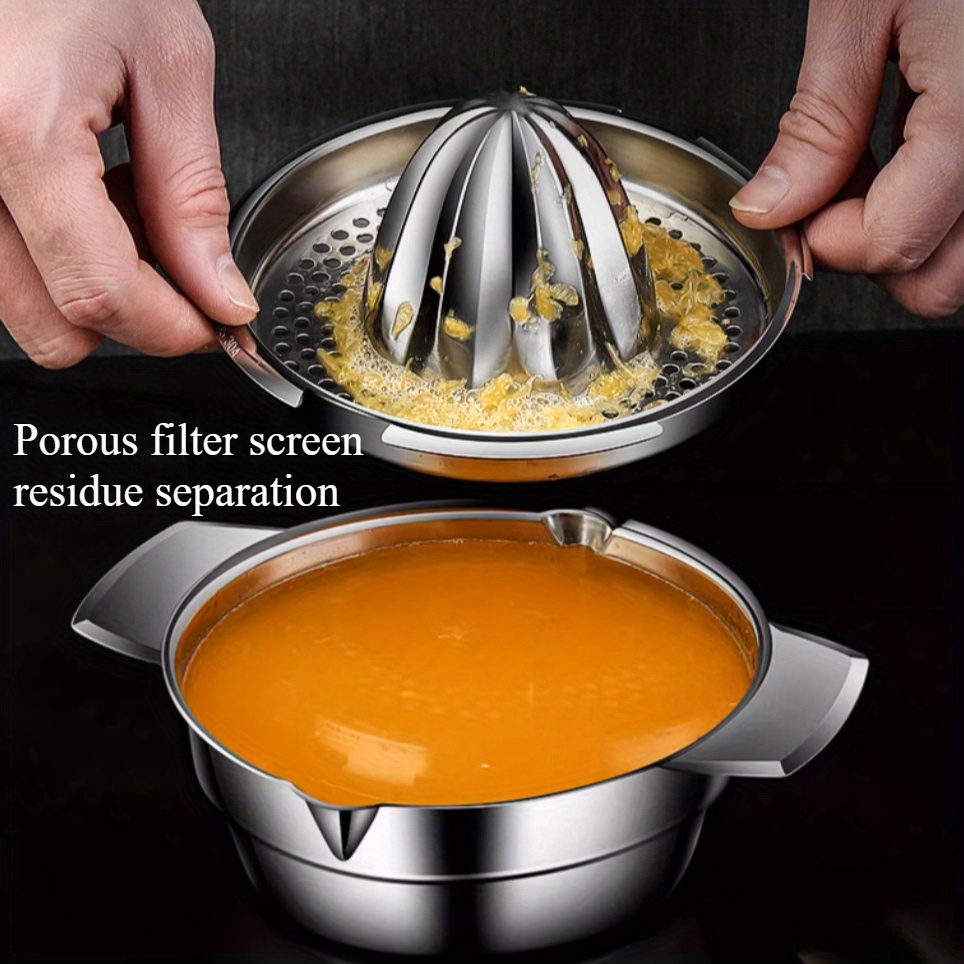 Manual Stainless Steel Lemon O - đánh giá và giá Citrus Lemon Squeezer