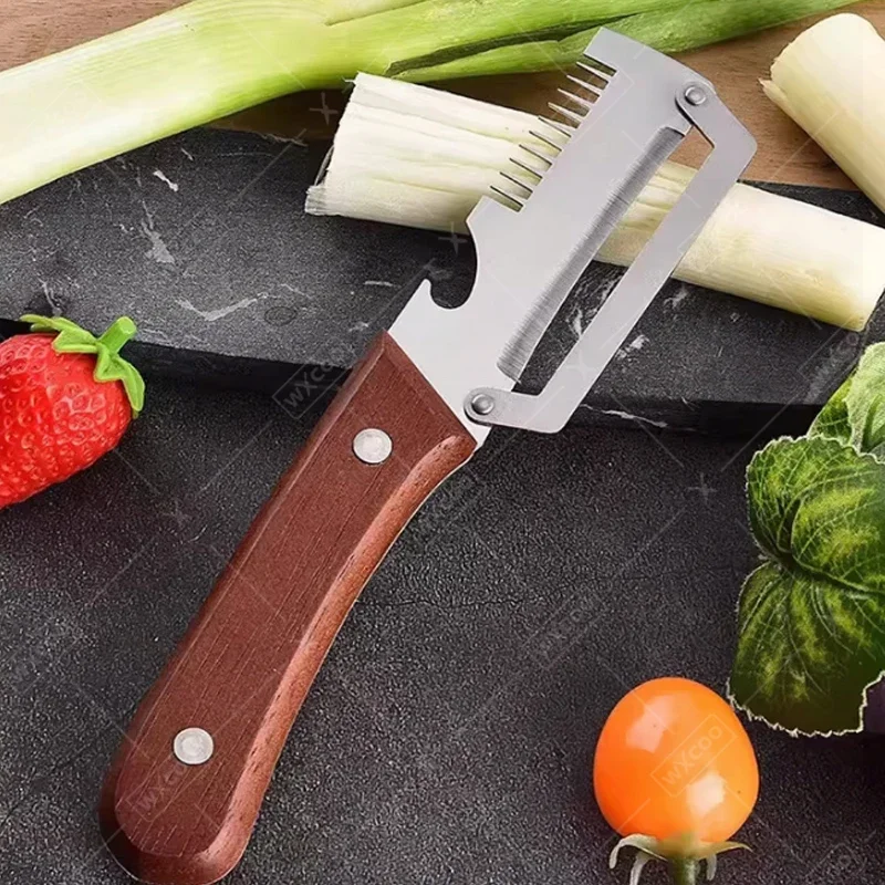 WXCOO 2-in-1 Stainless Steel P - đánh giá và giá Kitchen Gadgets Vegetable Cutter