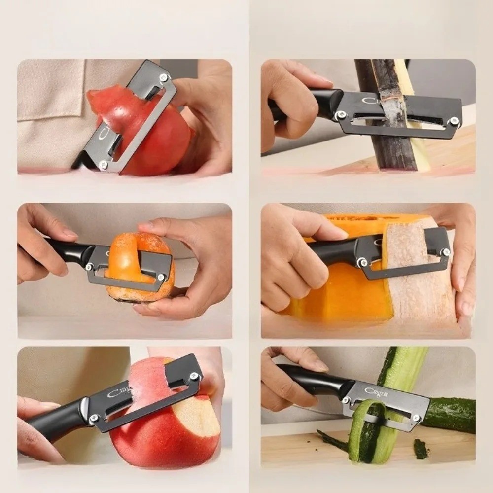 Multi-functional peeler Stainl - đánh giá và giá Household Kitchen Gadgets Vegetable Cutter Silk Cutter