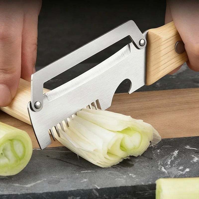 Multi-functional Peeler Stainl - đánh giá và giá Household Kitchen Gadgets Vegetable Cutter Silk Cutter