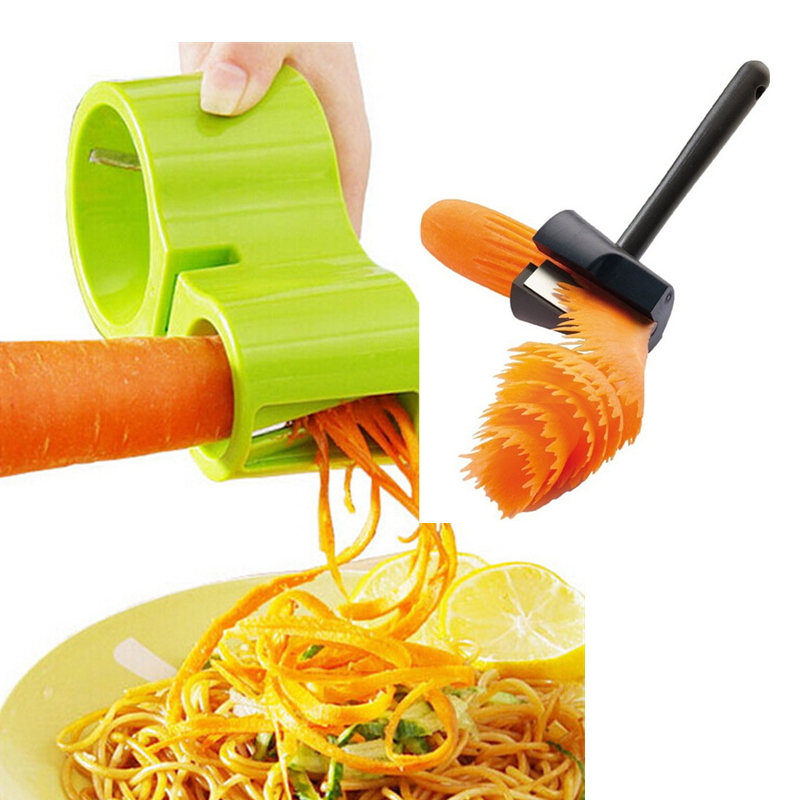 Serrated Fruit Vegetable Parin - đánh giá và giá Household Kitchen Gadgets Vegetable Cutter Silk Cutter