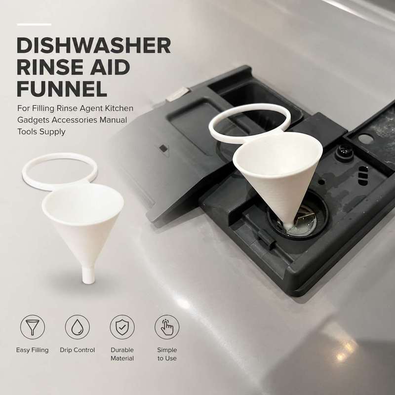 Mini Funnel For Dishwasher Rin - đánh giá và giá Kitchenaid Kitchen Gadgets