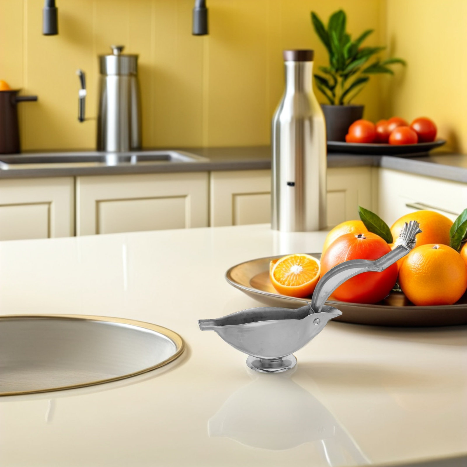 Stainless Steel Manual Lemon O - đánh giá và giá Citrus Lemon Squeezer