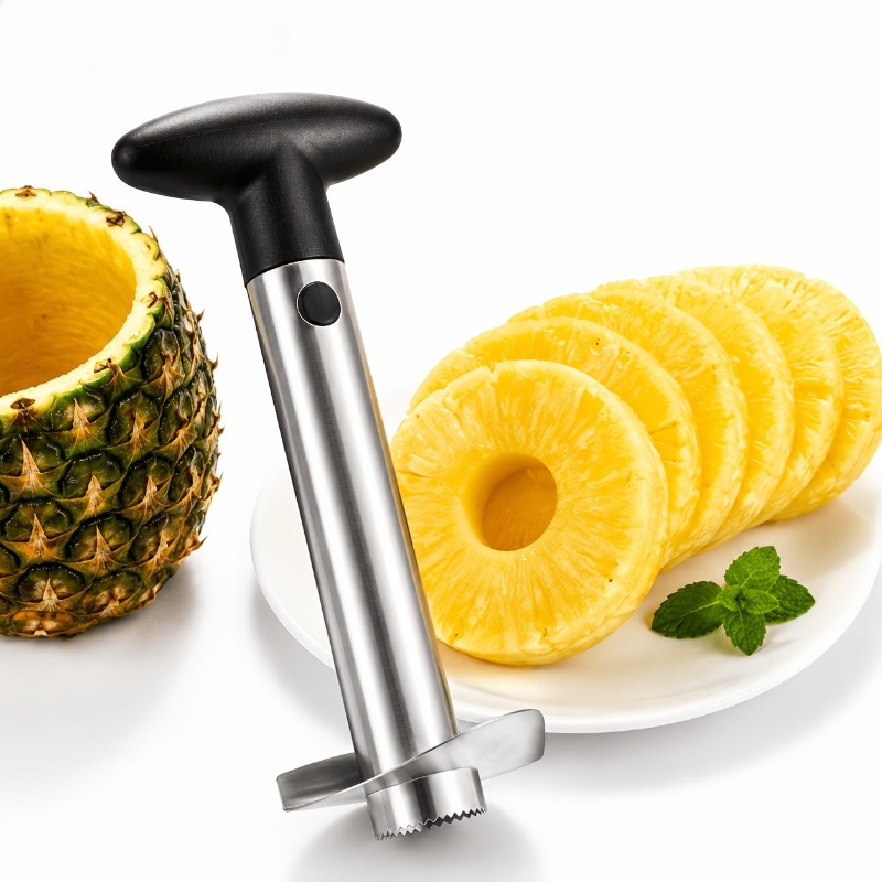 1pc Stainless Steel Pineapple  - đánh giá và giá Salad Spinner