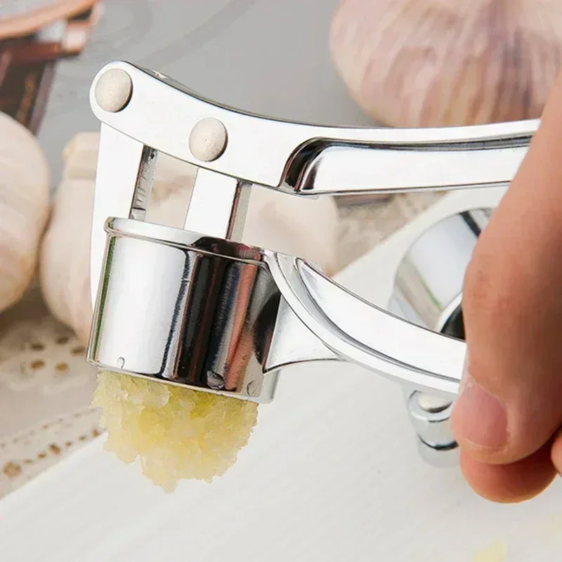 Manual Stainless Steel Garlic  - đánh giá và giá Kitchen Gadgets You Must Have