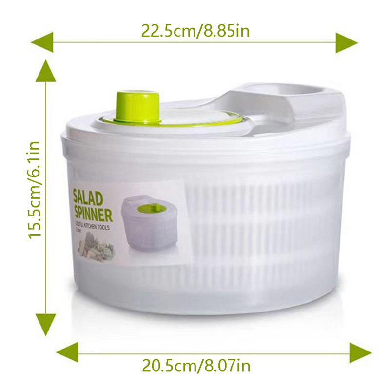 Large Capacity Rotary Vegetabl - đánh giá và giá Salad Spinner