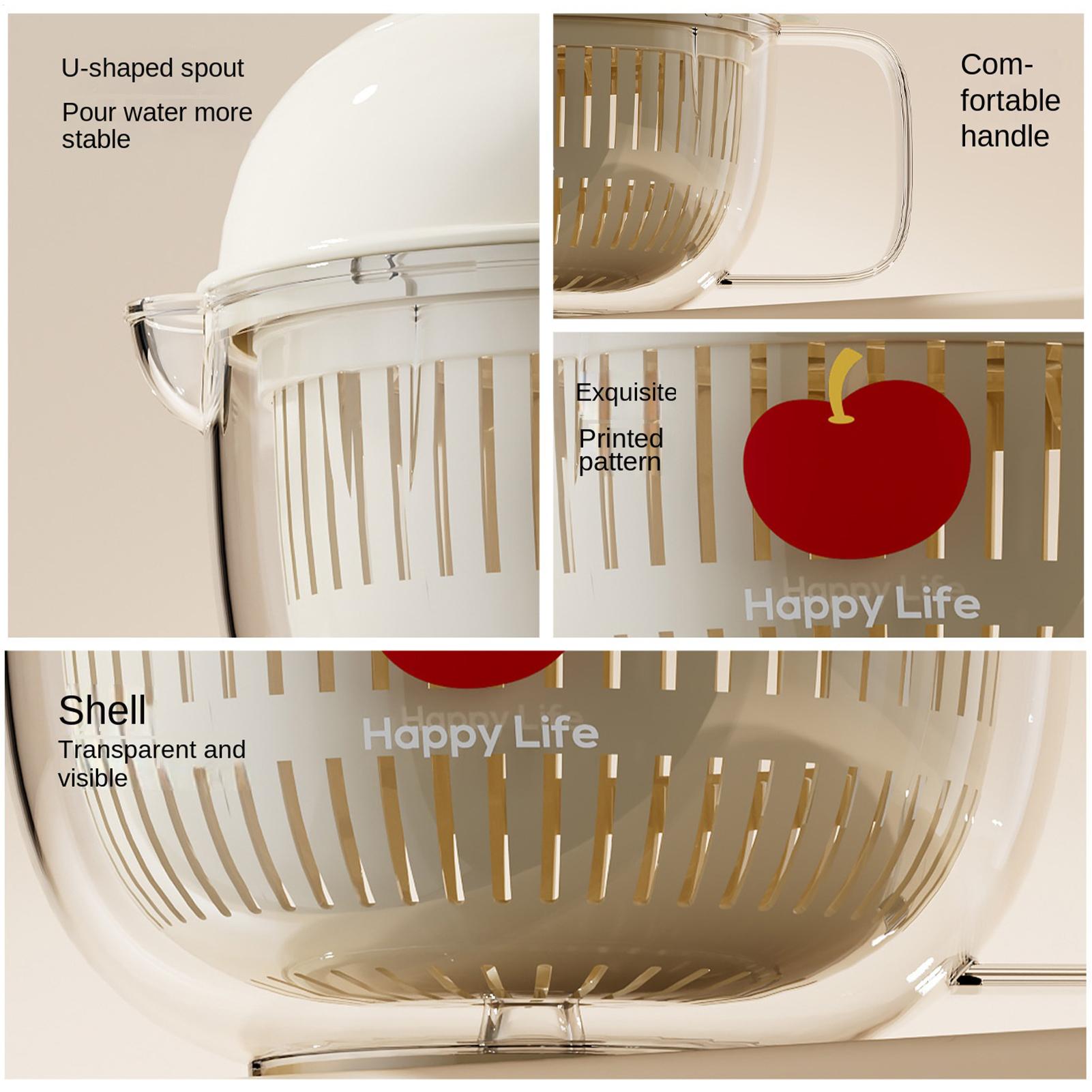 Apples Design Vegetable Washer - đánh giá và giá Salad Spinner