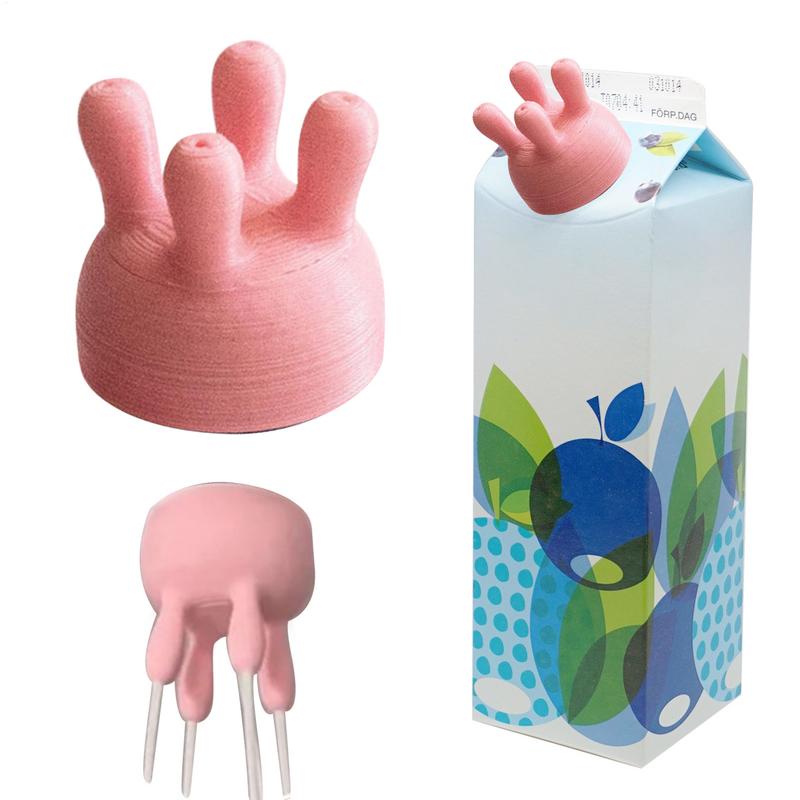 Milk Bottle Cap Milk Carton Ca - đánh giá và giá Kitchen Gadgets To 3D Print