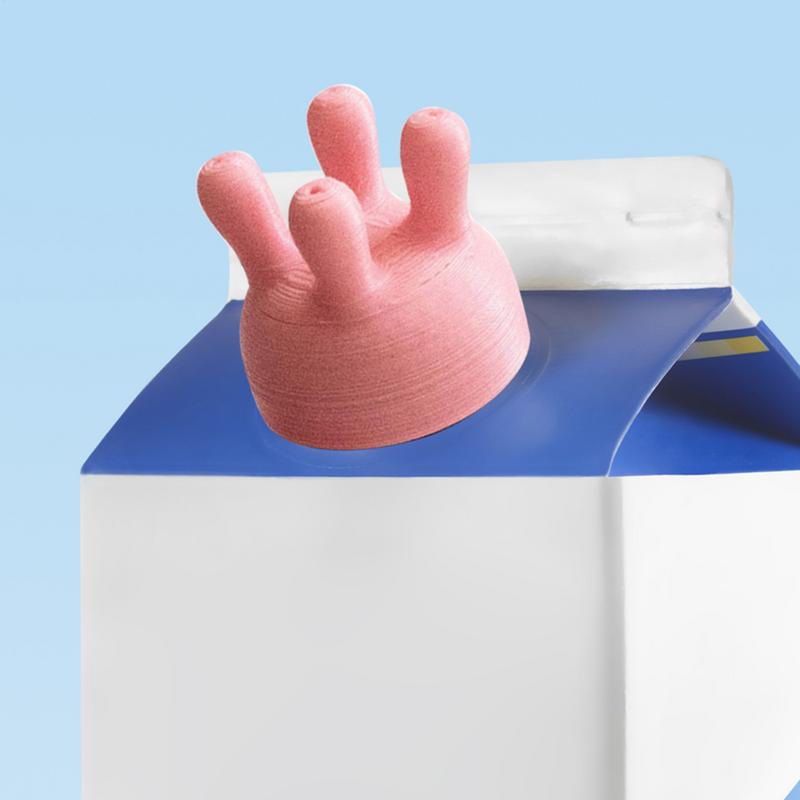 Milk Bottle Cap Milk Carton Ca - đánh giá và giá Kitchen Gadgets To 3D Print