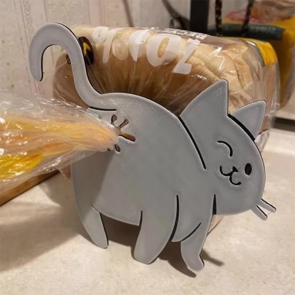 Cute 3D Printed Bread Bag Clip - đánh giá và giá Kitchen Gadgets To 3D Print