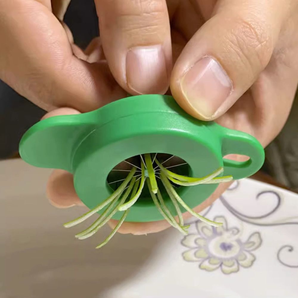 Mini Cutter Onion Flower Cutte - đánh giá và giá Household Kitchen Gadgets Vegetable Cutter Silk Cutter