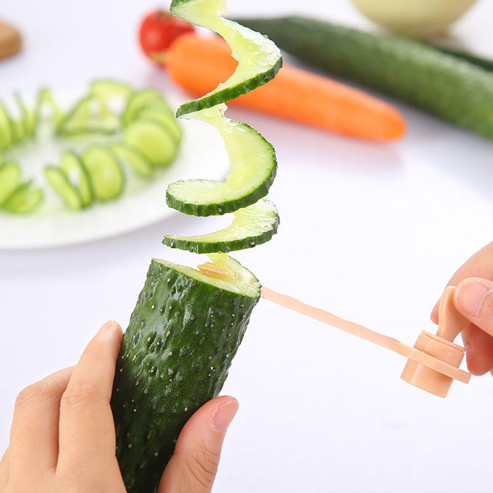 3 Pieces Spiral Potato Cutter  - đánh giá và giá Kitchen Gadgets Vegetable Cutter
