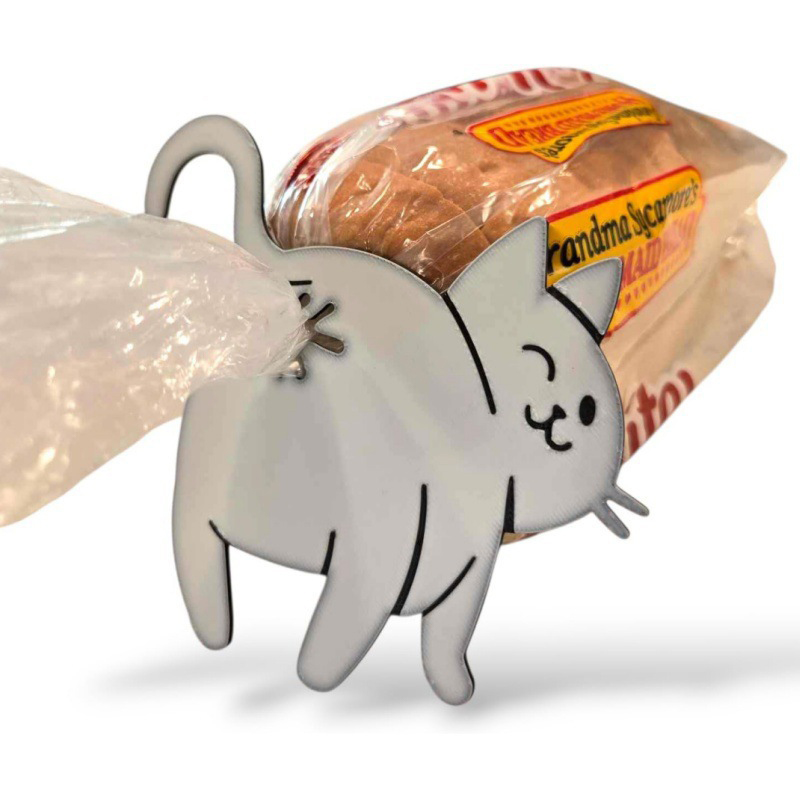 2pcs Funny Cat Butt Bag Clip,  - đánh giá và giá Kitchen Gadgets To 3D Print