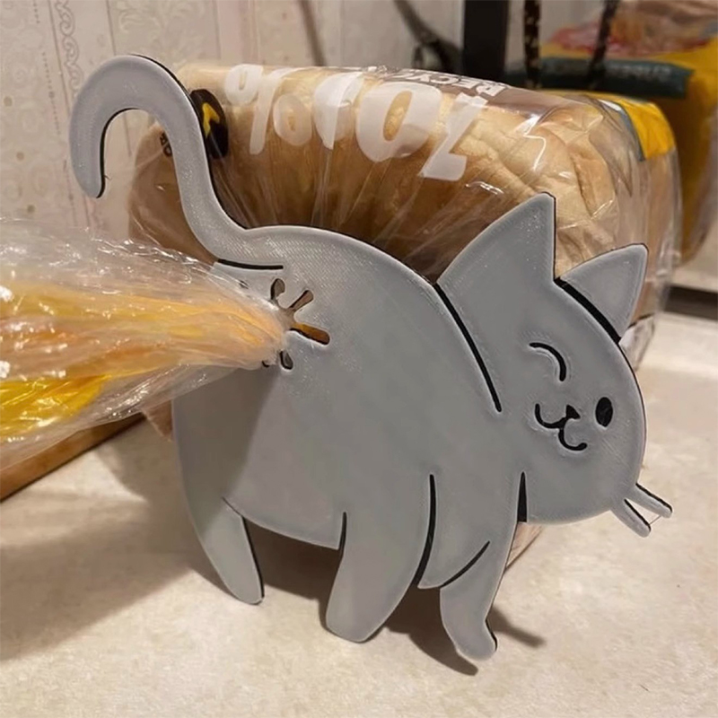 2pcs Funny Cat Butt Bag Clip,  - đánh giá và giá Kitchen Gadgets To 3D Print