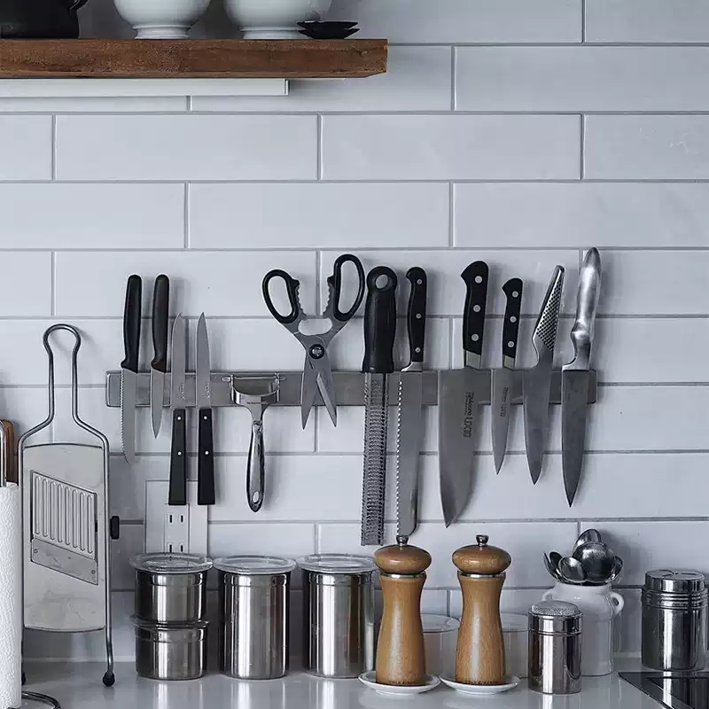 Stainless Steel Magnetic Knife - đánh giá và giá Magnetic Knife Strip