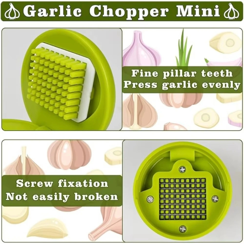 Garlic Press Chopper Manual Ga - đánh giá và giá Kitchen Gadgets Vegetable Chopper