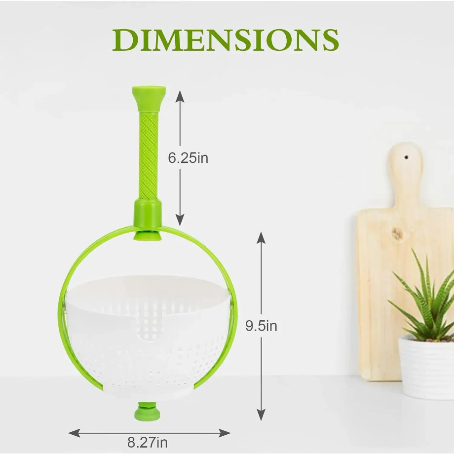 Folding Drainer Basket Fruit & - đánh giá và giá Salad Spinner