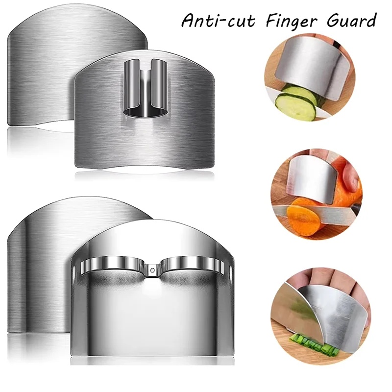 1-6Pcs Stainless Steel Finger  - đánh giá và giá Kitchen Gadgets Cutting Tools