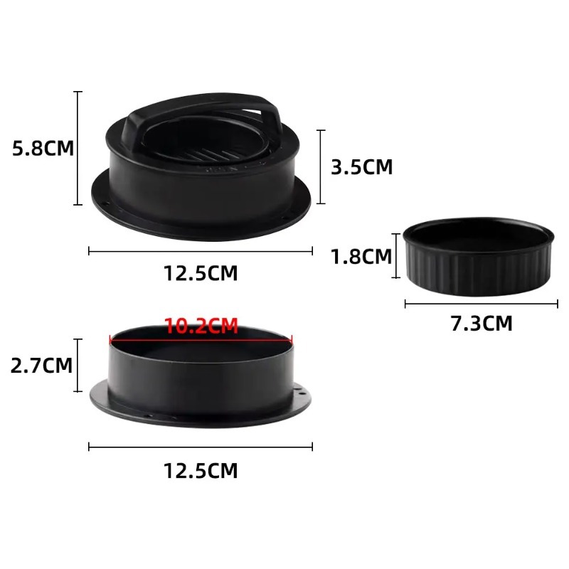 Round Hamburger Burger Press B - đánh giá và giá Kitchen Helper Gadgets