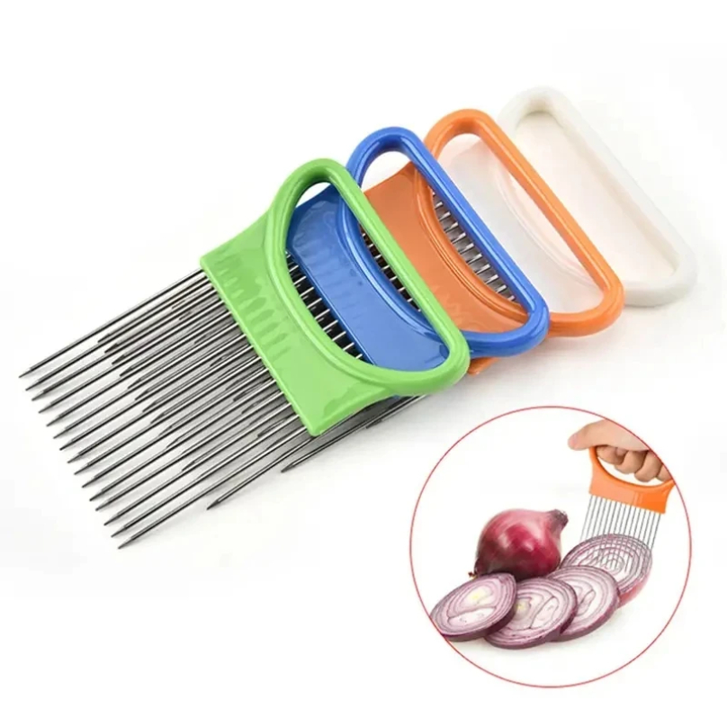 Stainless Steel Onion Cutter H - đánh giá và giá Kitchen Gadgets Cutting Tools