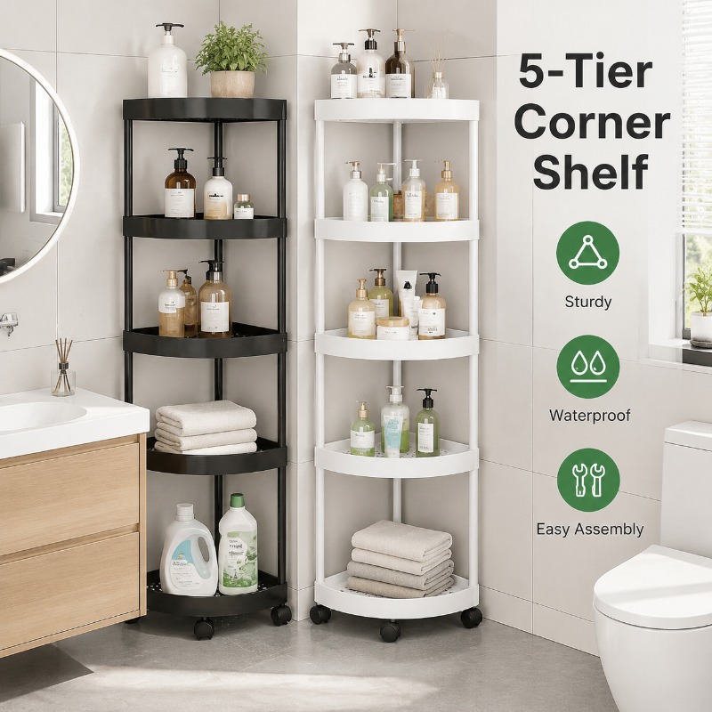 Modern 5‑Tier Corner Storage S - đánh giá và giá Kitchen Gadgets Needed