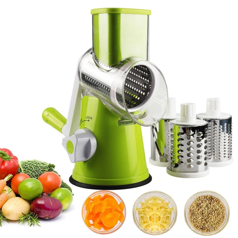 Manual Rotary Cheese Grater fo - đánh giá và giá Household Kitchen Gadgets Vegetable Cutter Silk Cutter