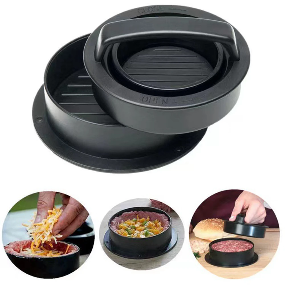 Round Hamburger Burger Press B - đánh giá và giá Kitchen Helper Gadgets