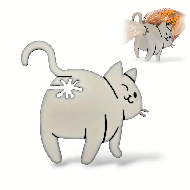 2pcs Funny Cat Butt Bag Clip,  - đánh giá và giá Kitchen Gadgets To 3D Print