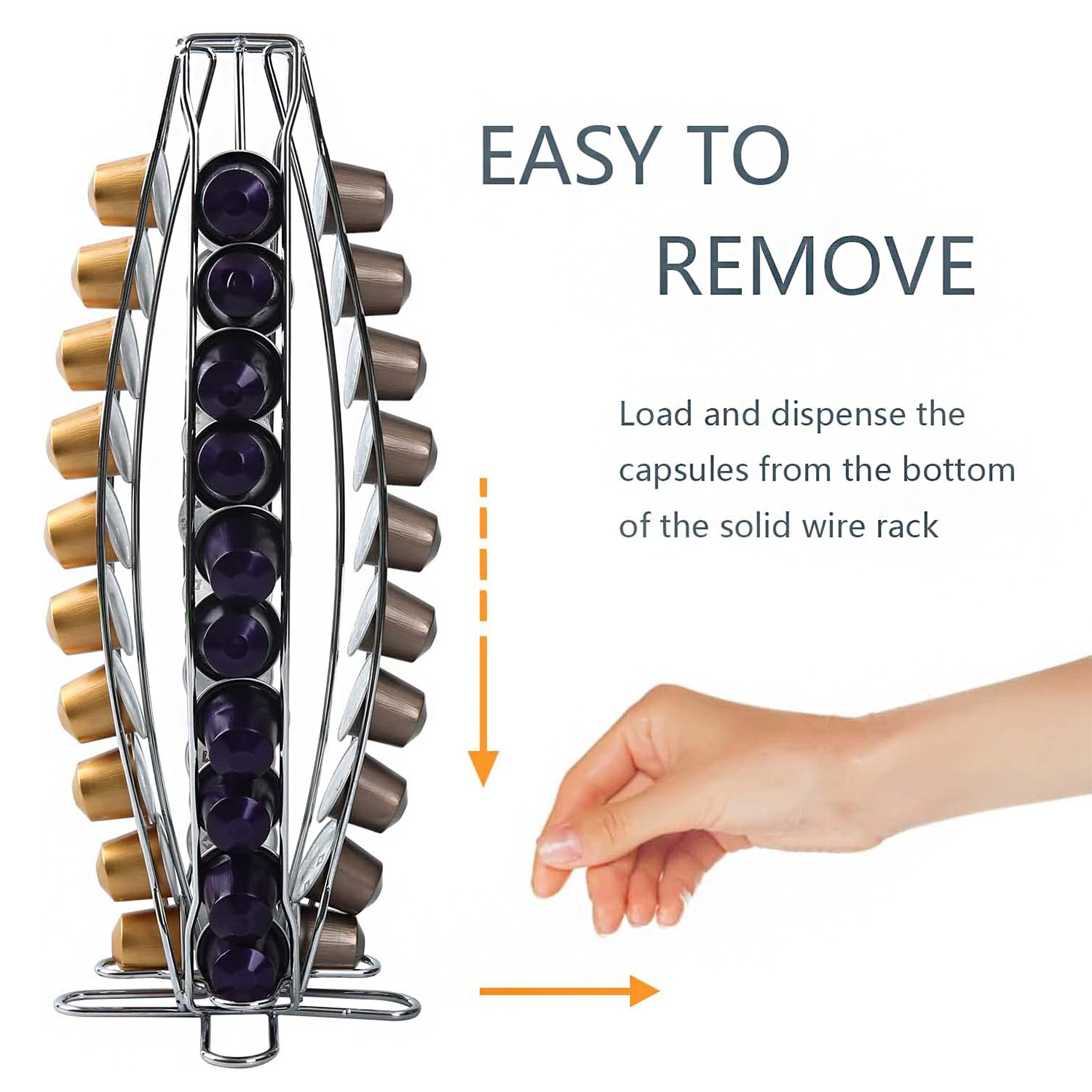 Lorena Rotating Coffee Pod Hol - đánh giá và giá Kitchen Gadgets Storage Ideas