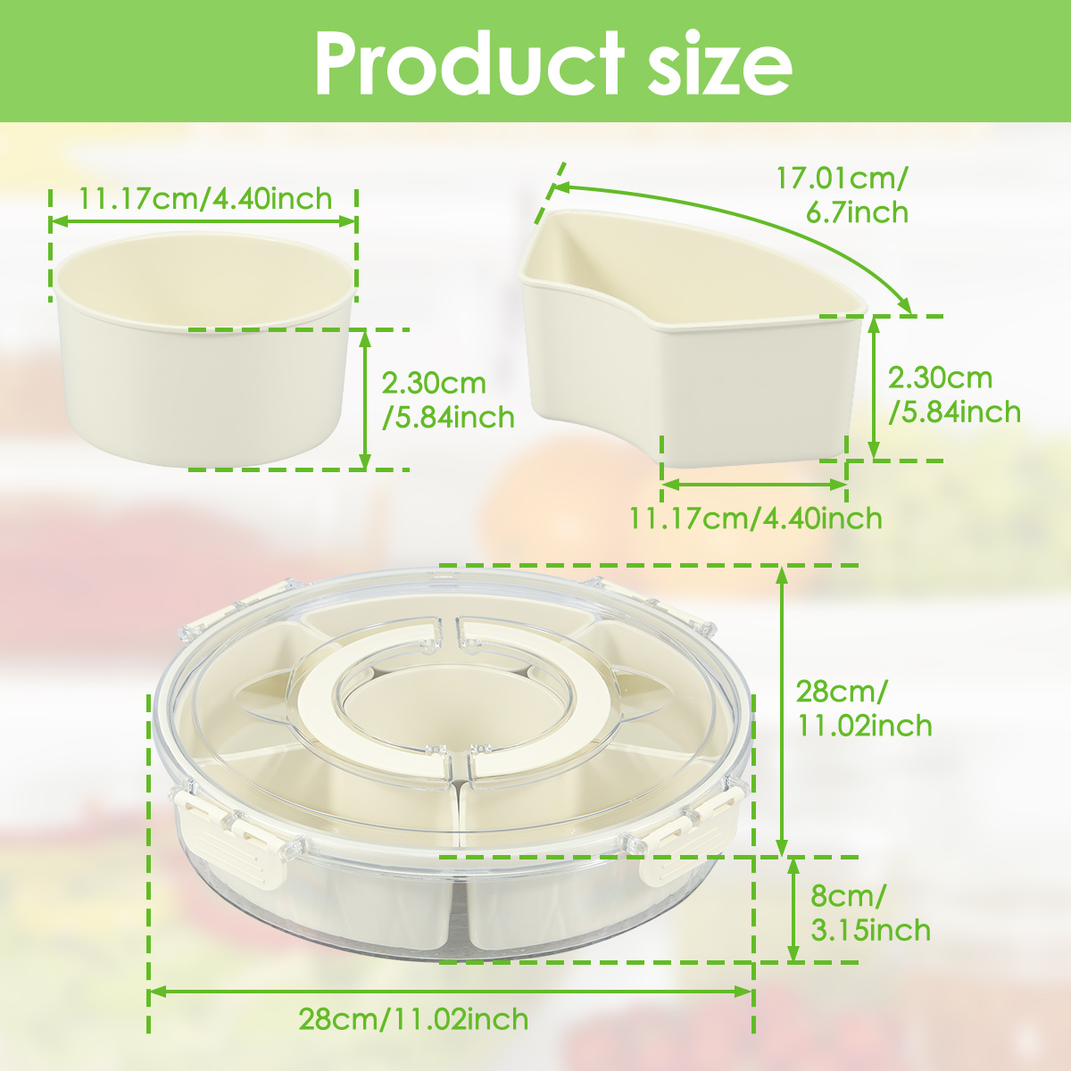 360Rotate Charcuterie Containe - đánh giá và giá Kitchen Gadgets Storage Ideas
