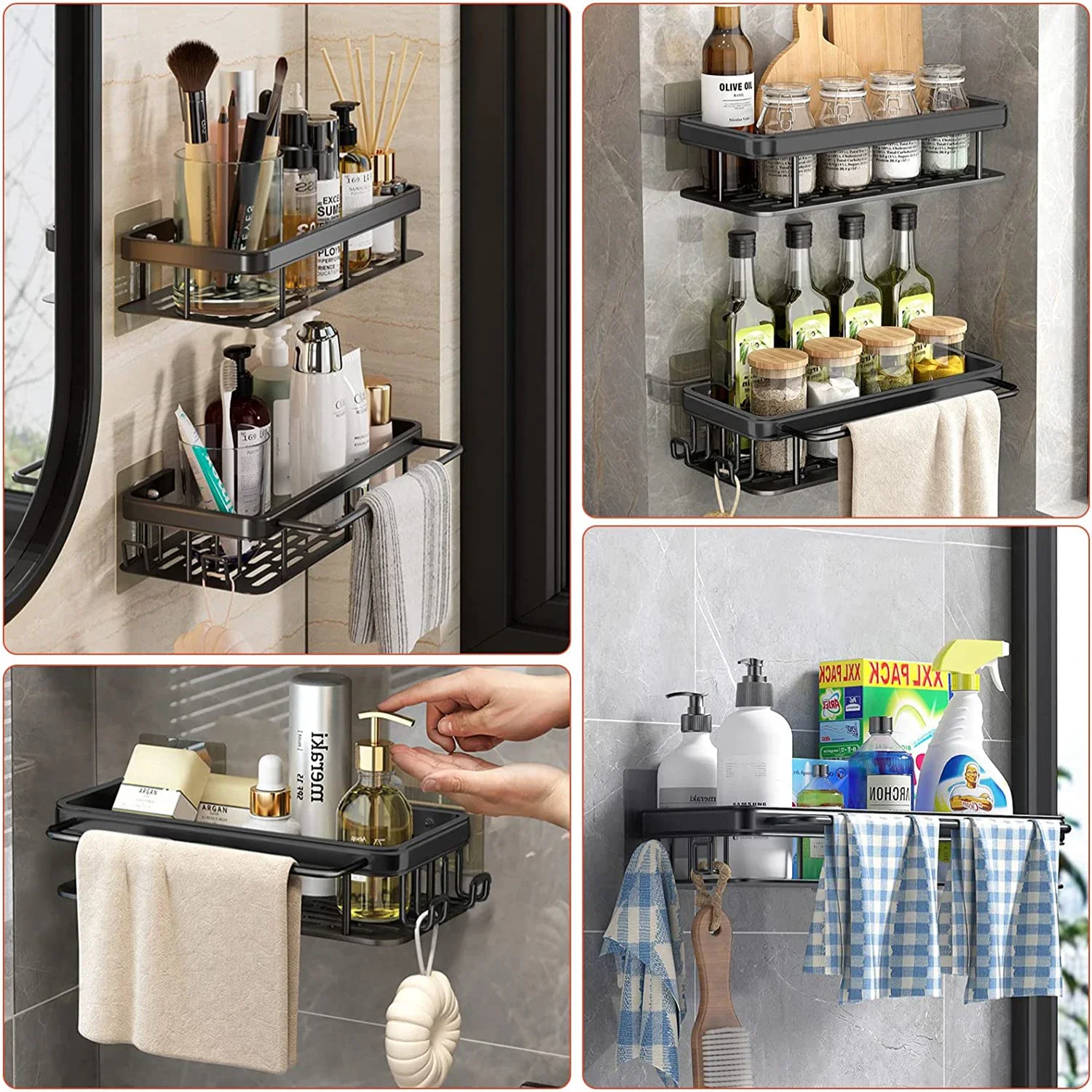 Bathroom Shelf Kitchen Storage - đánh giá và giá Kitchen Gadgets Storage Ideas