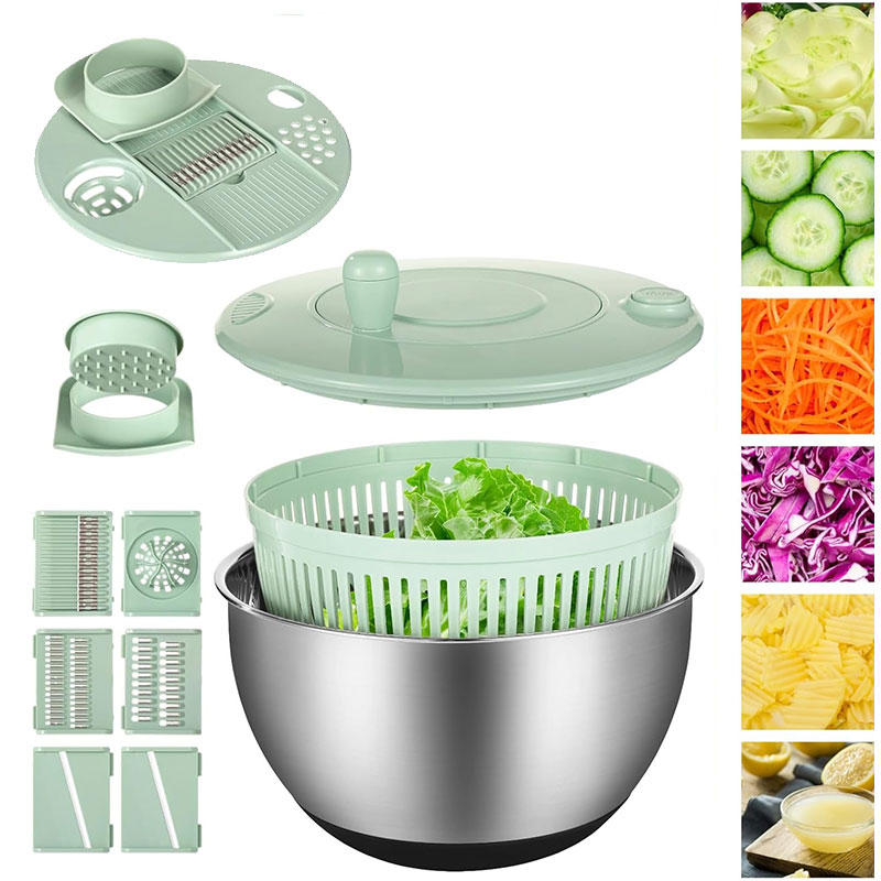 Stainless Steel Salad Spinner  - đánh giá và giá Salad Spinner