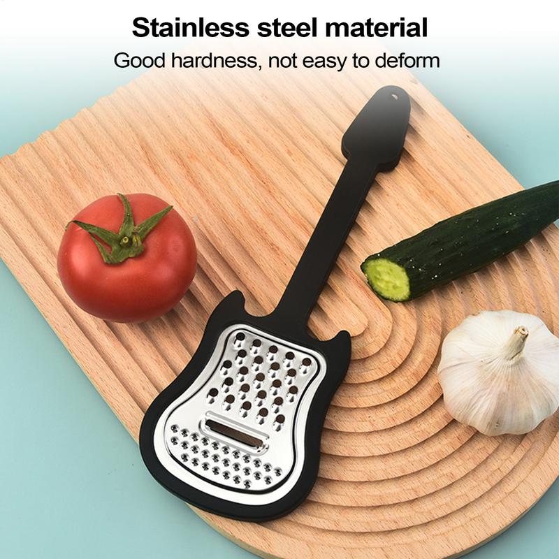 Guitar Shape Cheese Grater Mul - đánh giá và giá Household Kitchen Gadgets Vegetable Cutter Silk Cutter